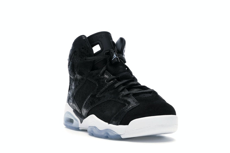Jordan 6 Retro Heiress Black Suede (GS)