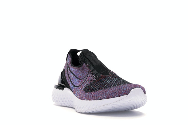 Nike Epic Phantom React Flyknit Black University Red Hyper Jade (Women's)