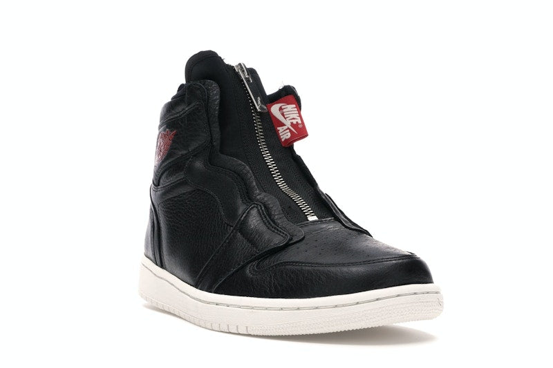Jordan 1 Retro High Zip Black Gym Red Phantom (Women's)