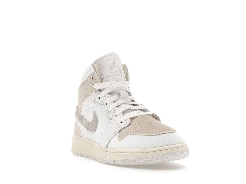 Jordan 1 Mid SE Craft Inside Out Tech Grey (GS)