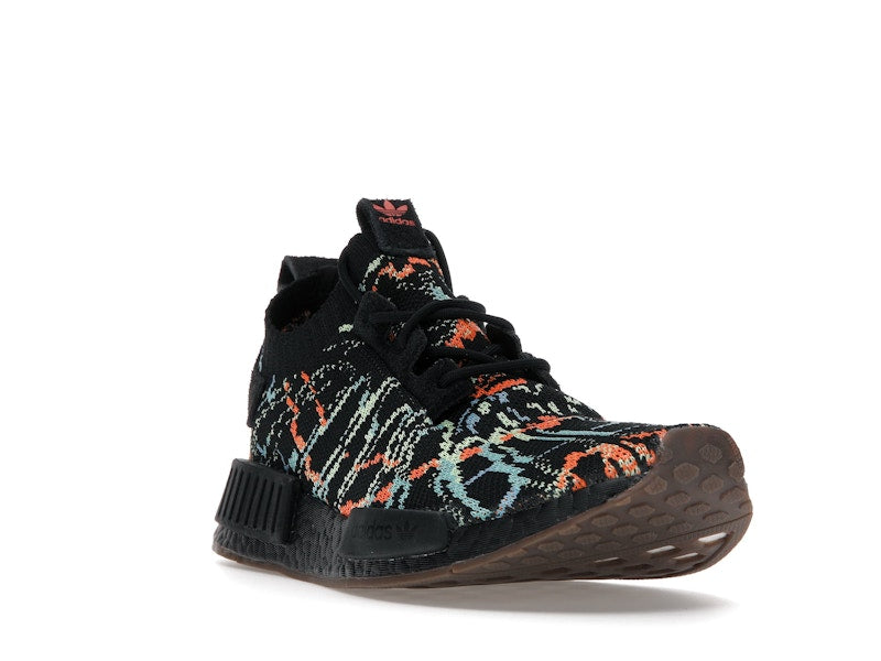 adidas NMD R1 Primeknit Black Multicolor