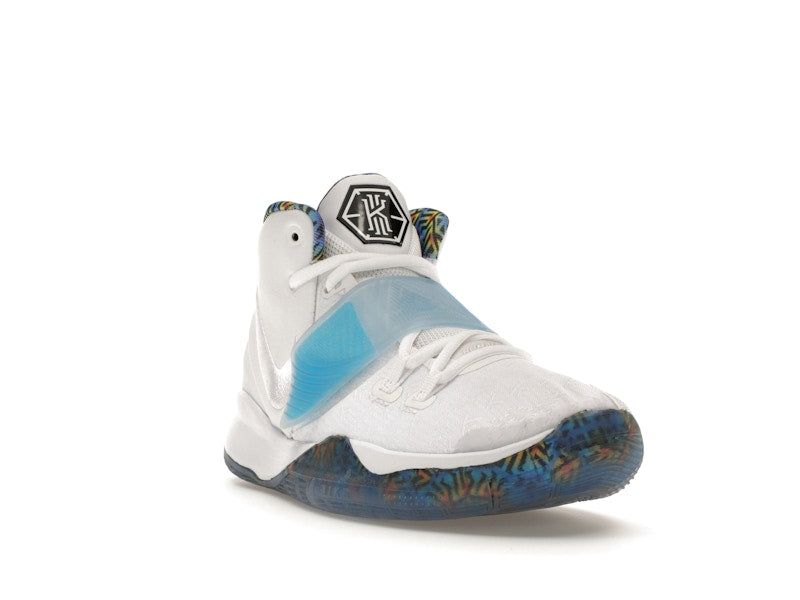 Nike Kyrie 6 White Sapphire Crimson (GS)