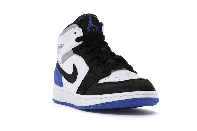 Jordan 1 Mid SE White Black Royal (GS)