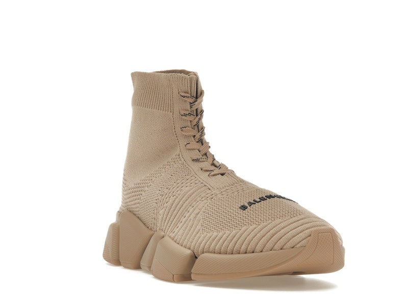 Balenciaga Speed 2.0 Lace Up Beige (Women's)
