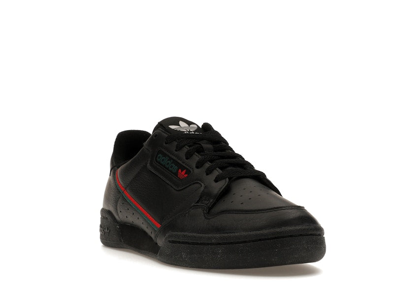 adidas Continental 80 Black Scarlet Green