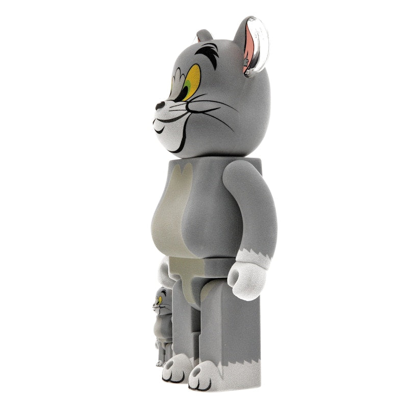 Bearbrick Tom and Jerry: Tom Flocky 100% & 400% Set