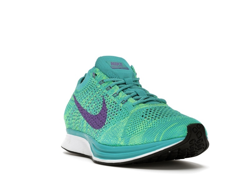 Nike Flyknit Racer Sport Turquoise Hyper Grape
