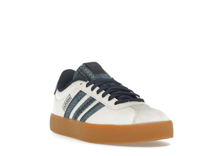 adidas Vl Court 3.0 Off White Night Indigo Gum (Women's)