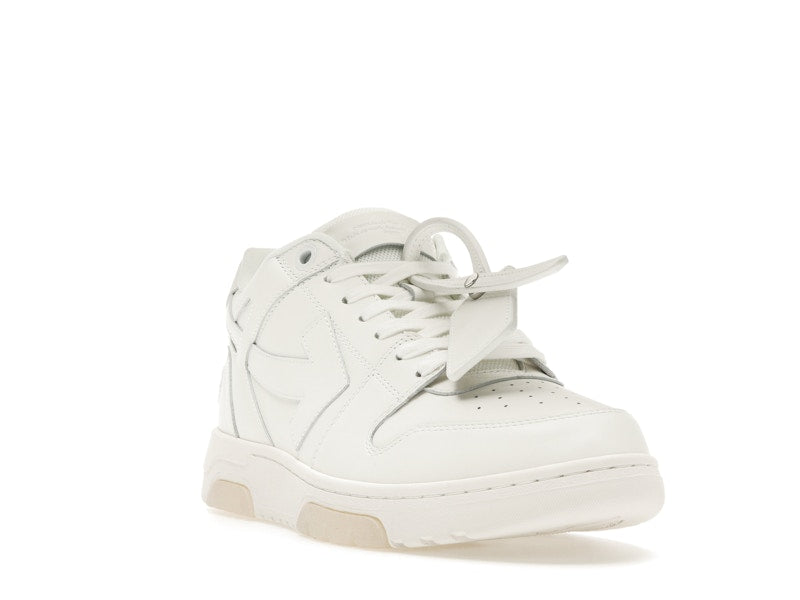 OFF-WHITE Out Of Office OOO Low Tops Triple White
