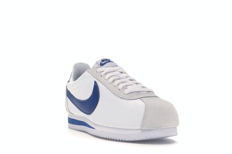 Nike Classic Cortez Nylon White Gym Blue