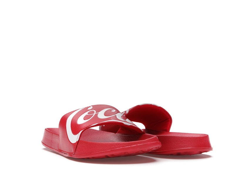 Kith Logo Slides Coca Cola Red