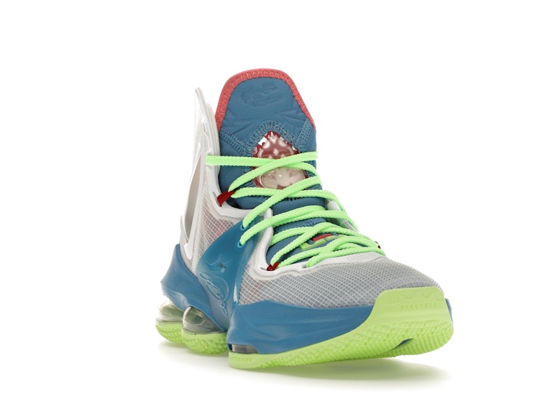 Nike LeBron 19 Dutch Blue Lime Glow (GS)