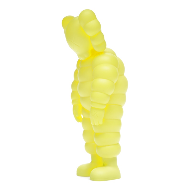 KAWS What Party Vinyl Figure Yellow