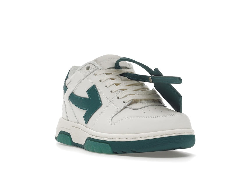 OFF-WHITE Out Of Office OOO Low Tops White Green (FW22)