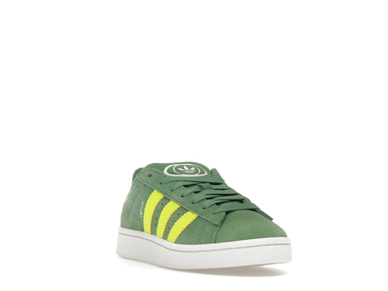 adidas Campus 00s Preloved Green Solar Yellow (Kids)