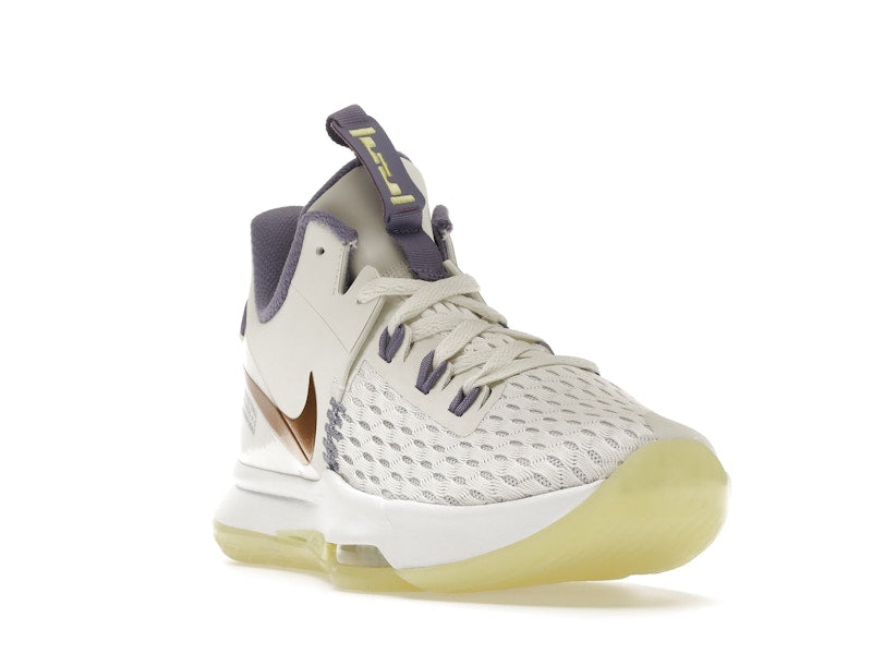 Nike LeBron Witness 5 Summit White Metallic Bronze