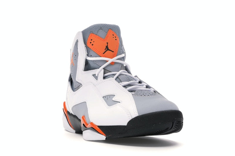 Jordan True Flight White Orange Grey