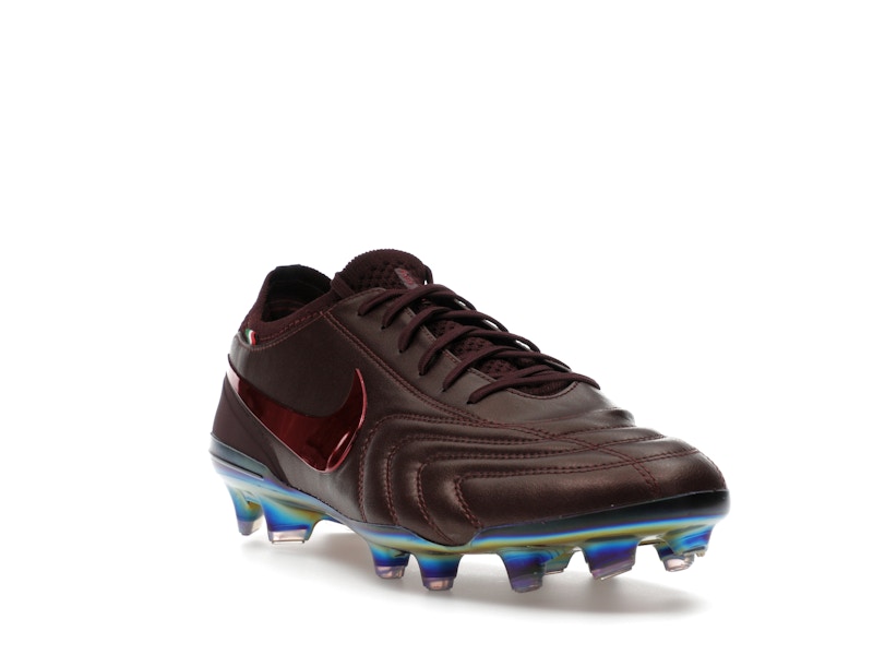 Nike Tiempo Legend 10 Elite Luxe FG Montebelluna Leather Port Wine