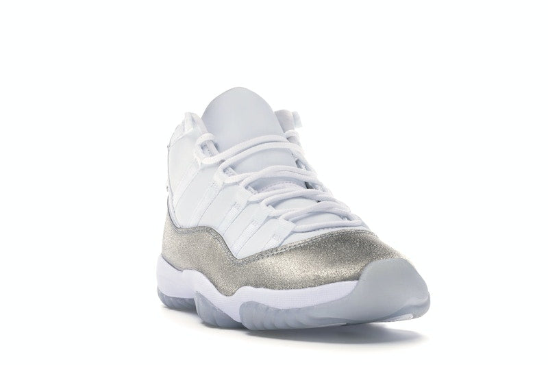 Jordan 11 Retro White Metallic Silver (Women's)