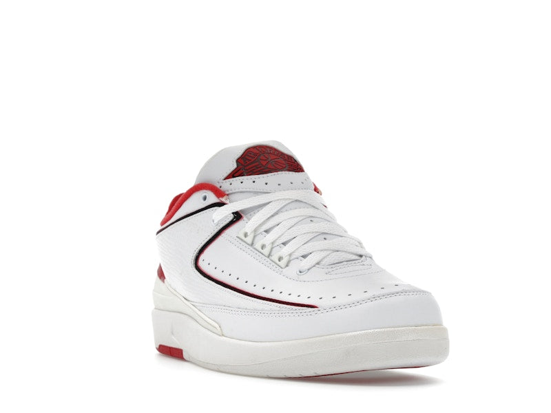 Jordan 2 Retro Low White Varsity Red