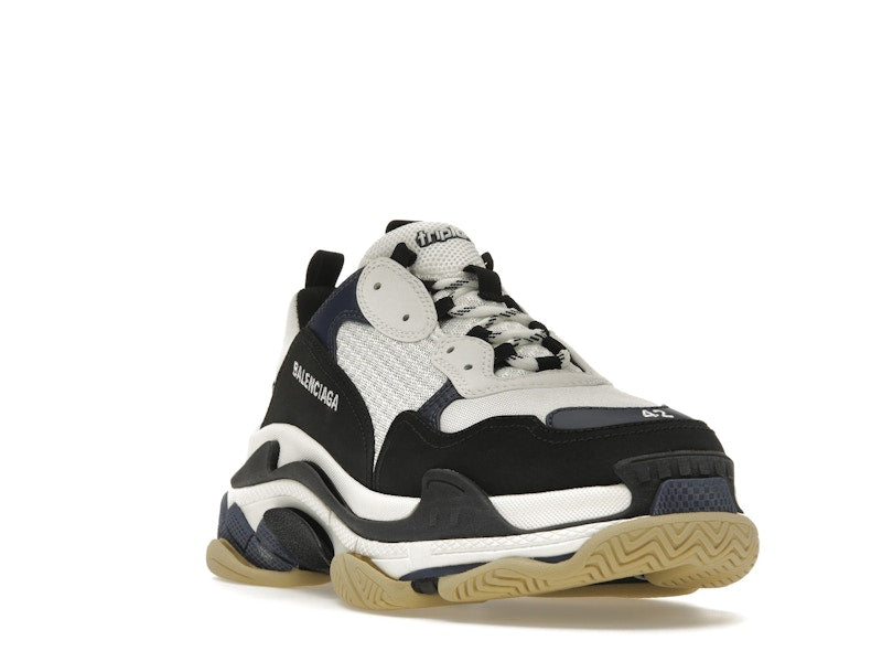Balenciaga Triple S White Navy Black