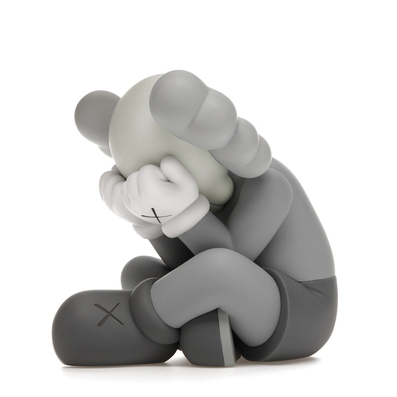 KAWS Separated Vinyl Figure Grey