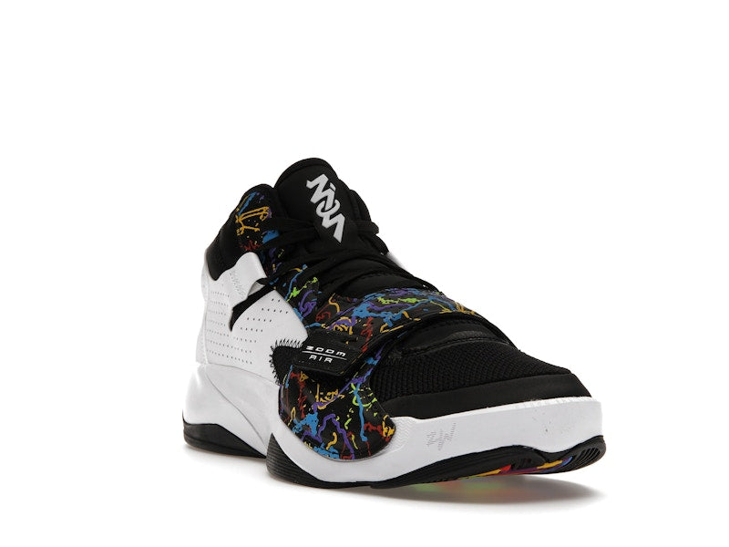 Jordan Zion 2 Noah White Black Multi-Color