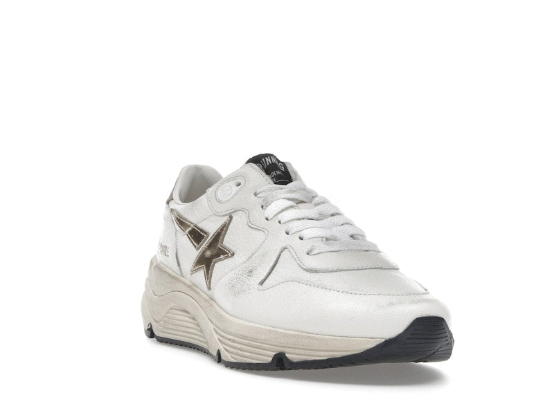 Golden Goose Running Sole White Gold (Women's)
