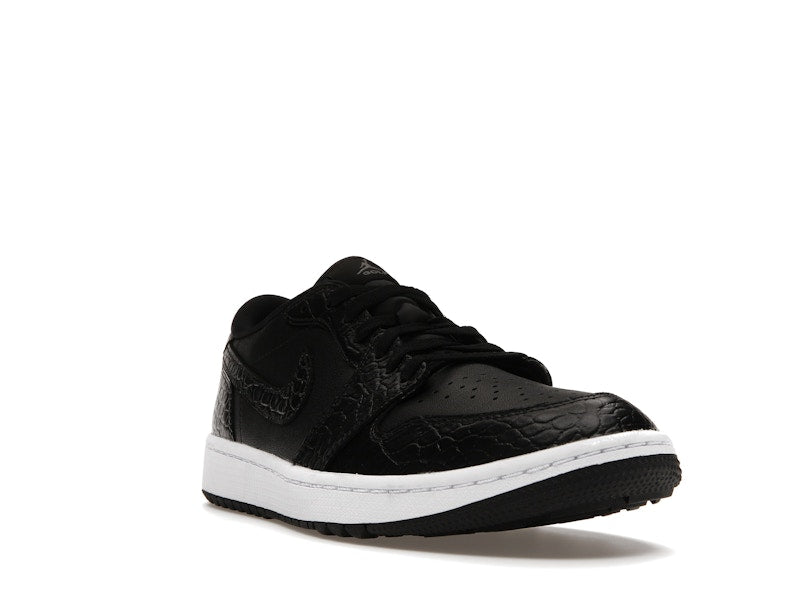 Jordan 1 Retro Low Golf Black Croc