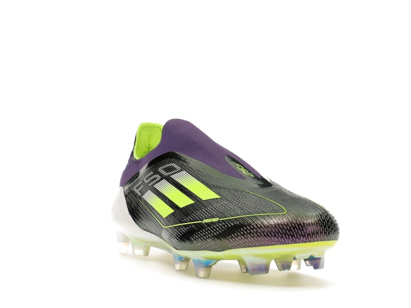 adidas Laceless F50 Elite Fast Reborn FG Purple Lucid Lemon