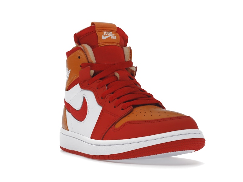 Jordan 1 High Zoom Air CMFT Fire Red Hot Curry (Women's)