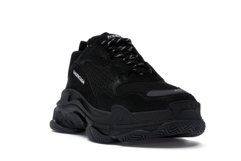 Balenciaga Triple S Triple Black (2018 Reissue) (Nondistressed)