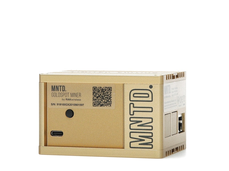 MNTD Helium Goldspot Miner (Limited Edition) 868 MHz EU Plug