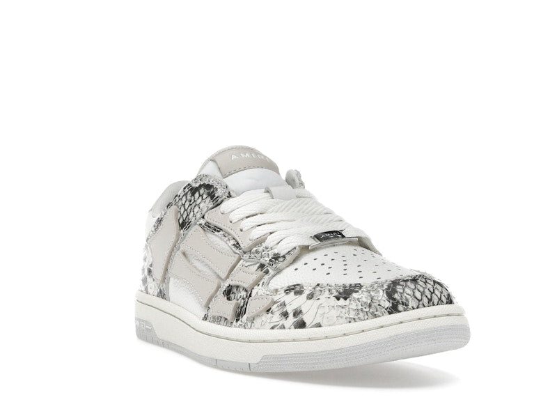 AMIRI Skel Top Low Snake Alabaster