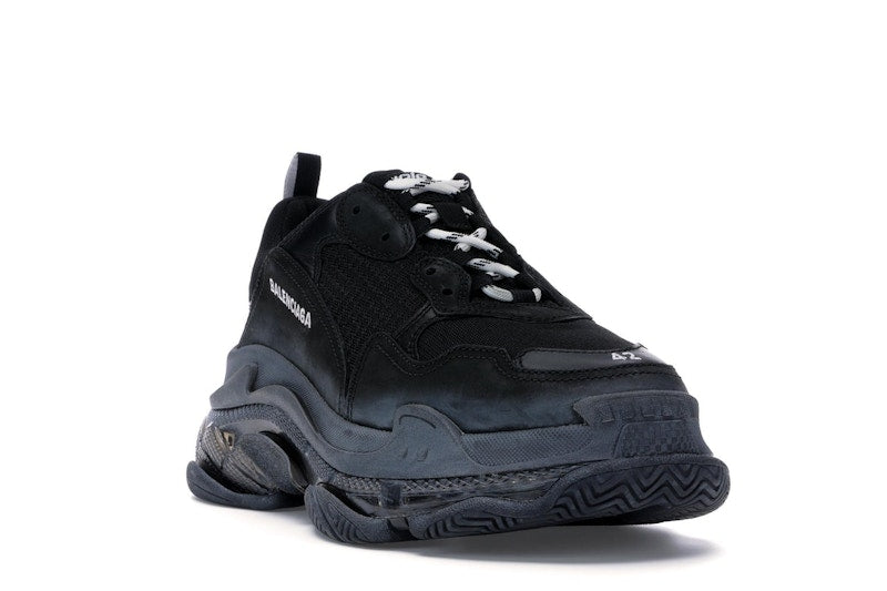 Balenciaga Triple S Clear Sole Black