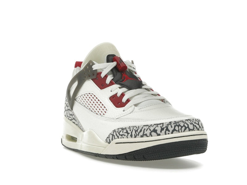 Jordan Spizike Low Sail Anthracite Coconut Milk Varsity Red
