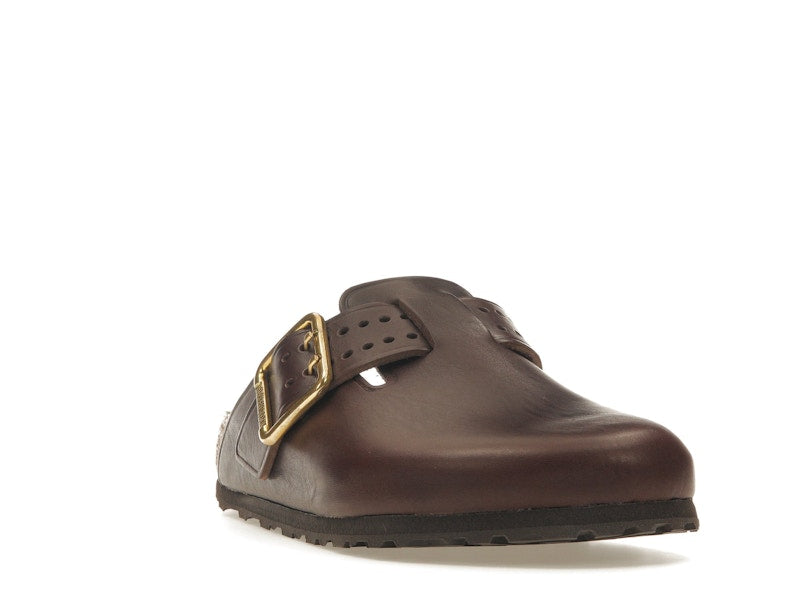 Birkenstock Boston Bold Leather Roast Brown