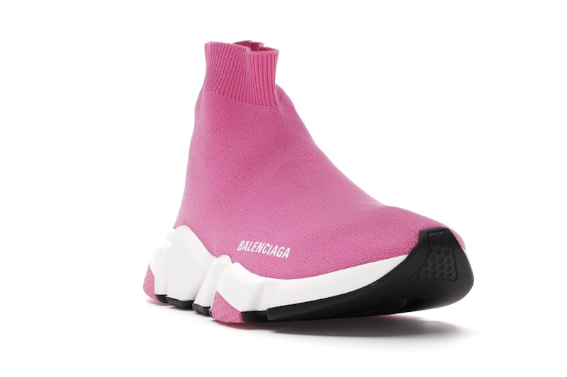 Balenciaga Speed Trainers Mid Pink White (Women's)