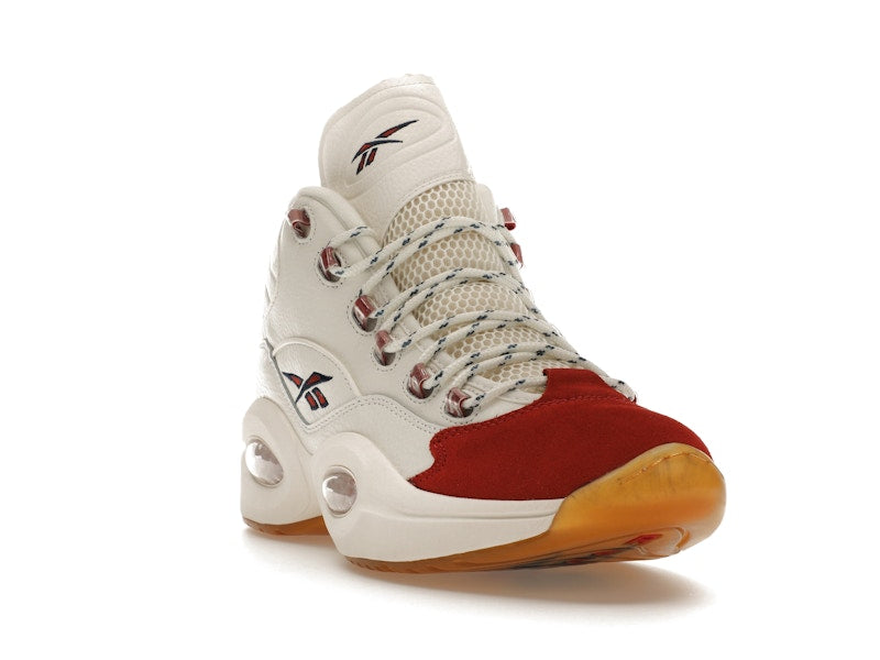 Reebok Question Mid Vintage Red Toe