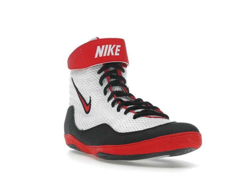 Nike Inflict White Black University Red