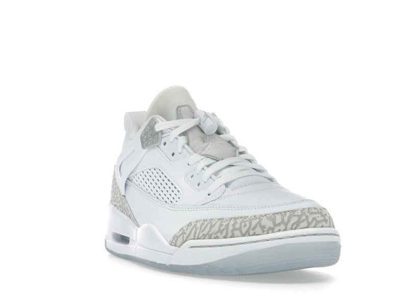 Jordan Spizike Low White Metallic Silver Barely Blue Neutral Grey