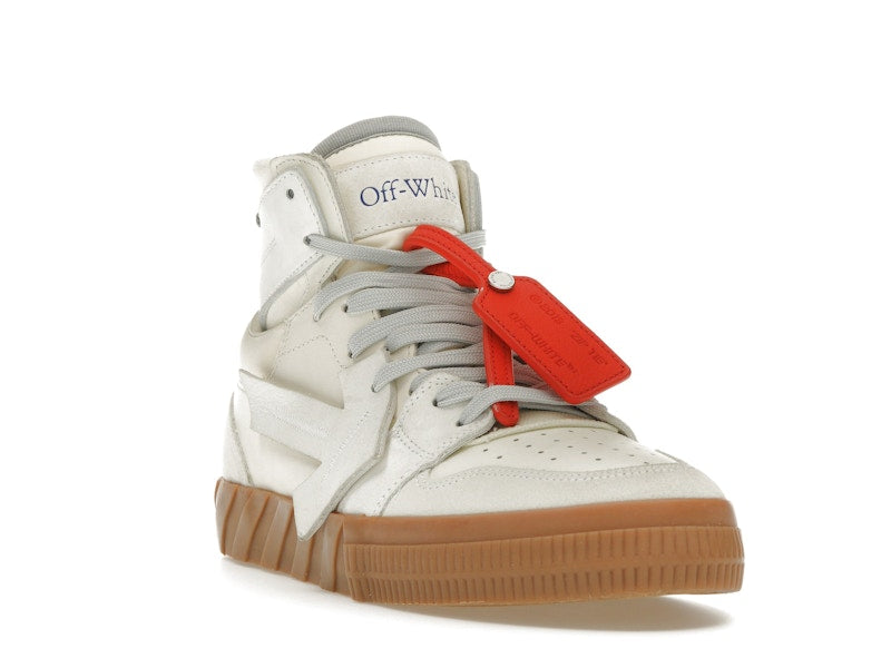 OFF-WHITE Floating Arrow High Top Vulc White Cream