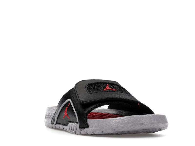 Jordan Hydro 4 Retro Black Cement Grey Fire Red (GS)