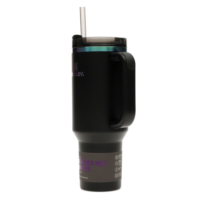 Stanley The Black Chroma Collection Flowstate Quencher 40oz Tumbler Black Chroma