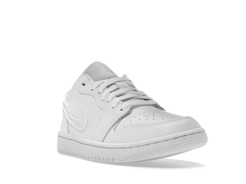 Jordan 1 Low Triple White (2022) (Women's)