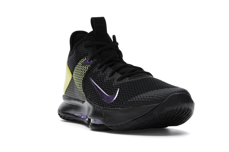Nike LeBron Witness 4 Black/Opti Yellow