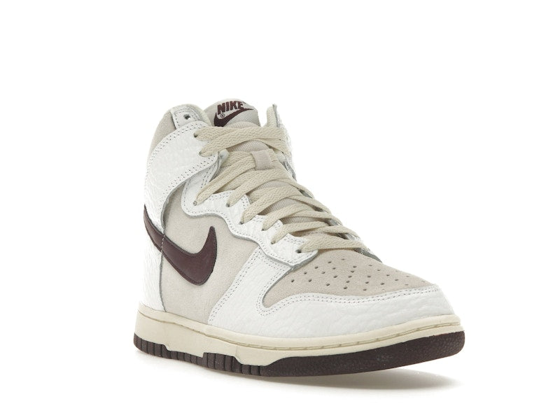 Nike Dunk High Light Orewood Brown Burgundy Crush (Women's)