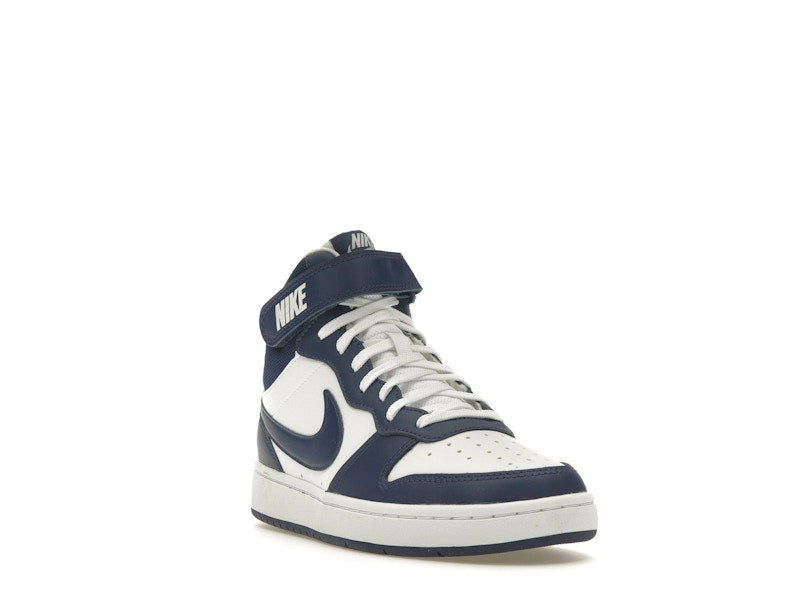 Nike Court Borough Mid 2 White Blue Void (GS)