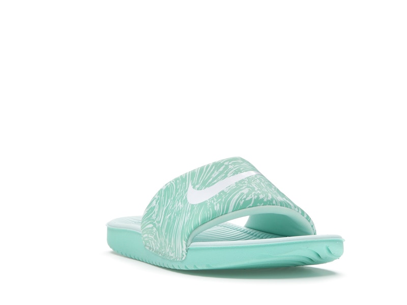 Nike Kawa Slide Print Emerald Rise (GS)