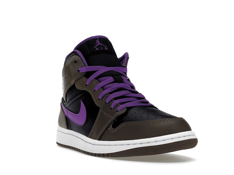 Jordan 1 Mid Purple Mocha